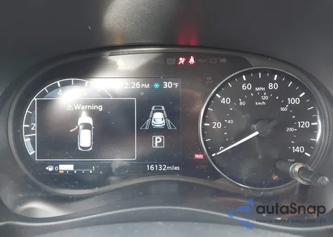 2021 Nissan Kicks Sv Xtronic Cvt из США, поврежденный, VIN 3N1CP5CV0ML539727